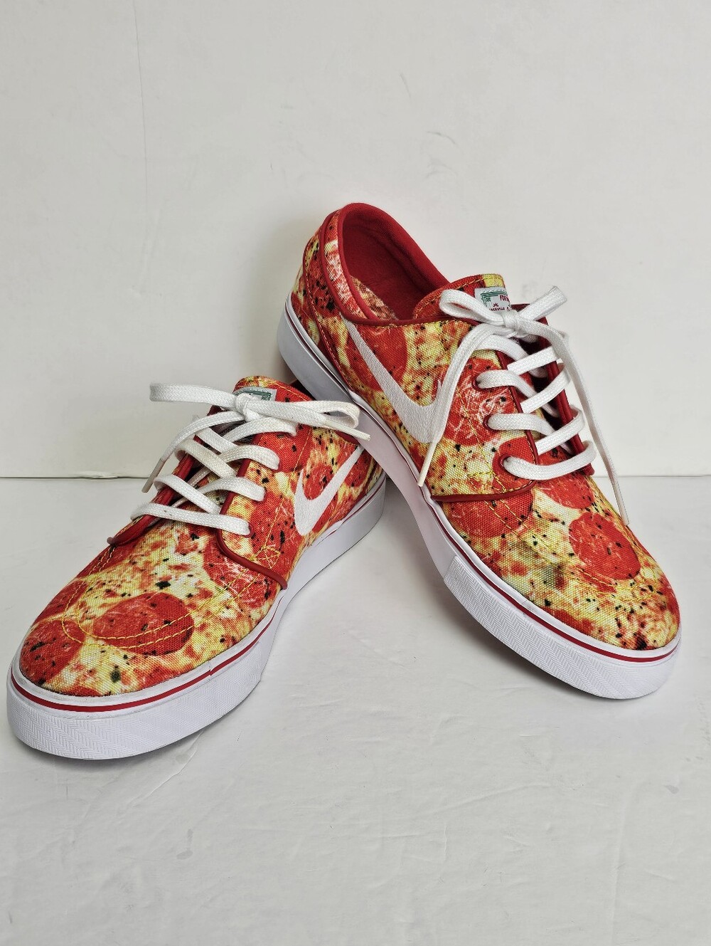 Nike SB Stefan Janoski Skate Mental Pepperoni Pizza Athletic Shoes Men's Sz 7